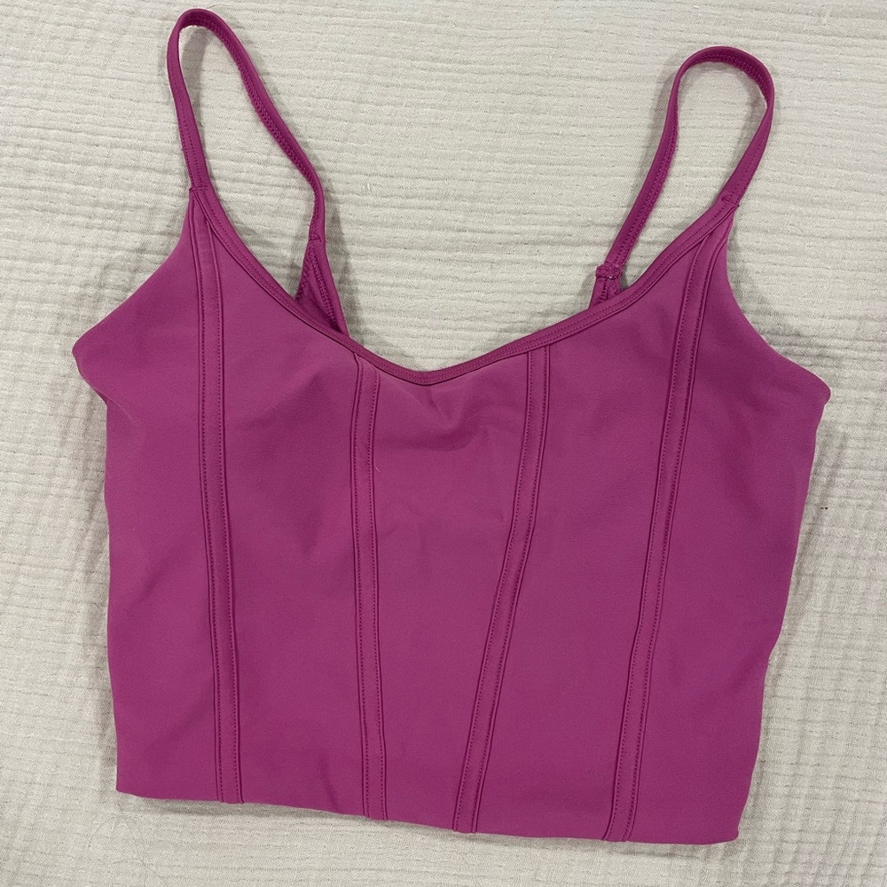 YPB Abercrombie Vibrant Pink Cami Top